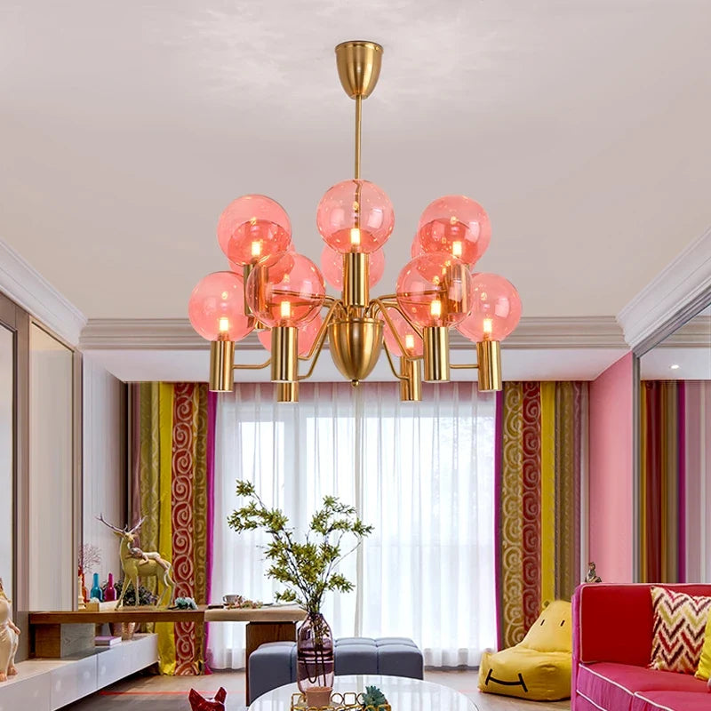 Glass design pendant light for modern interior decoration - view 2