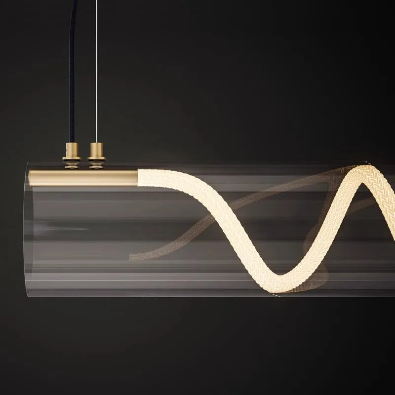 Acrylic design chandelier for interior decorative lighting - view 5