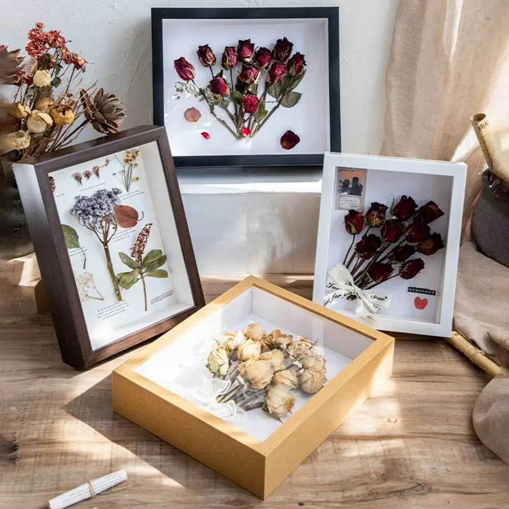 3d frame for dried flowers office ornament natural decor - view 4