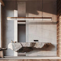 Creative Japanese design chandelier for Nordic minimalist lighting