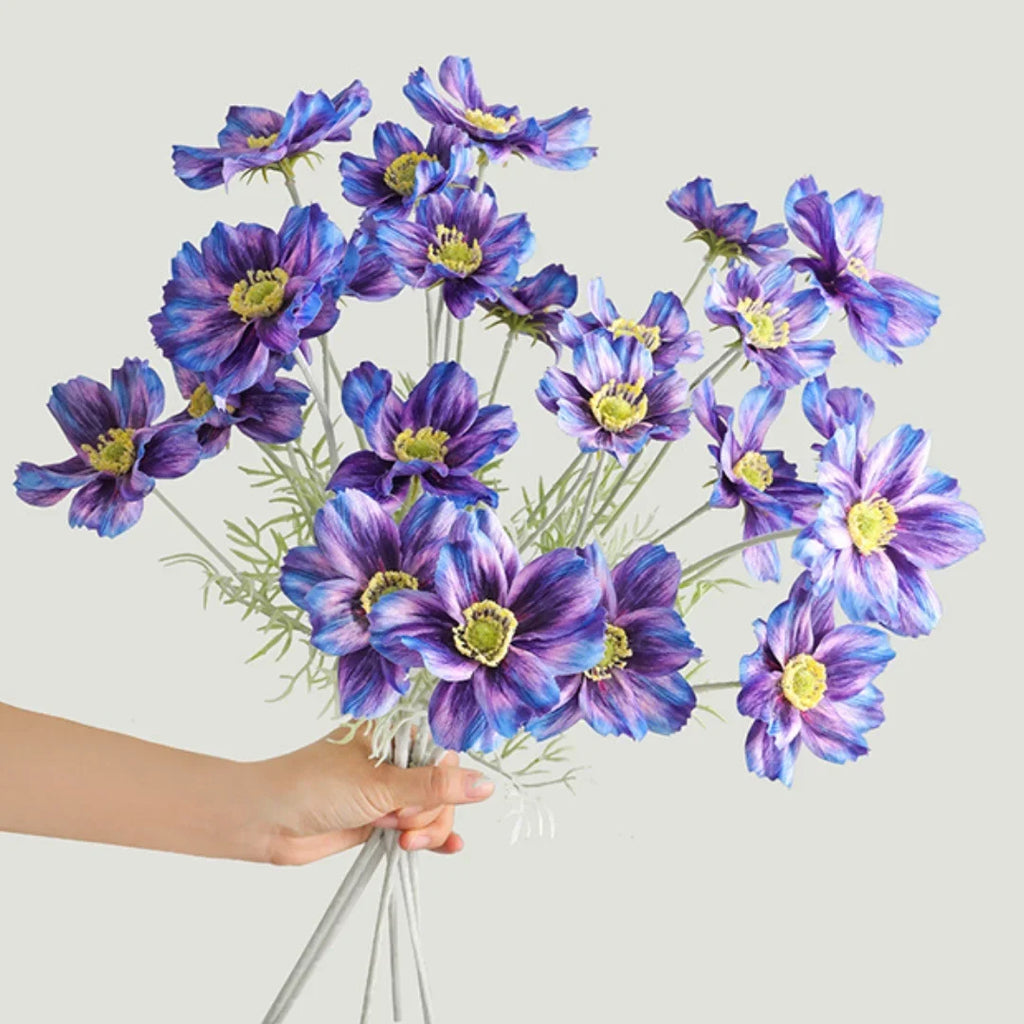 Camomile silk artificial high quality flower for party decorations - view 3