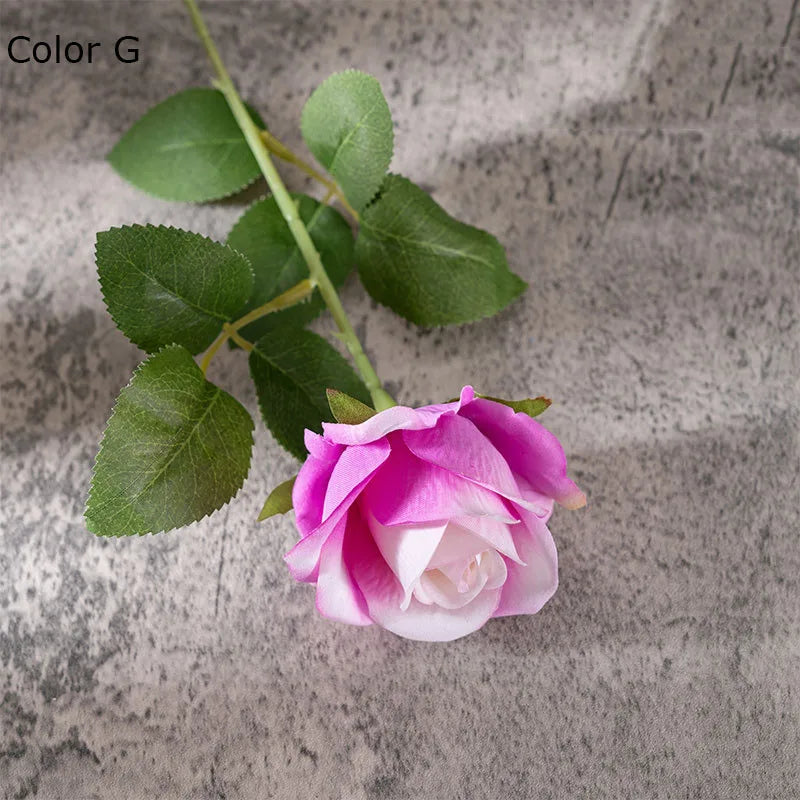 Bouquet of artificial silk flowers for wedding and decoration - G