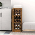 Modern design wood design smoky oak shoe furniture