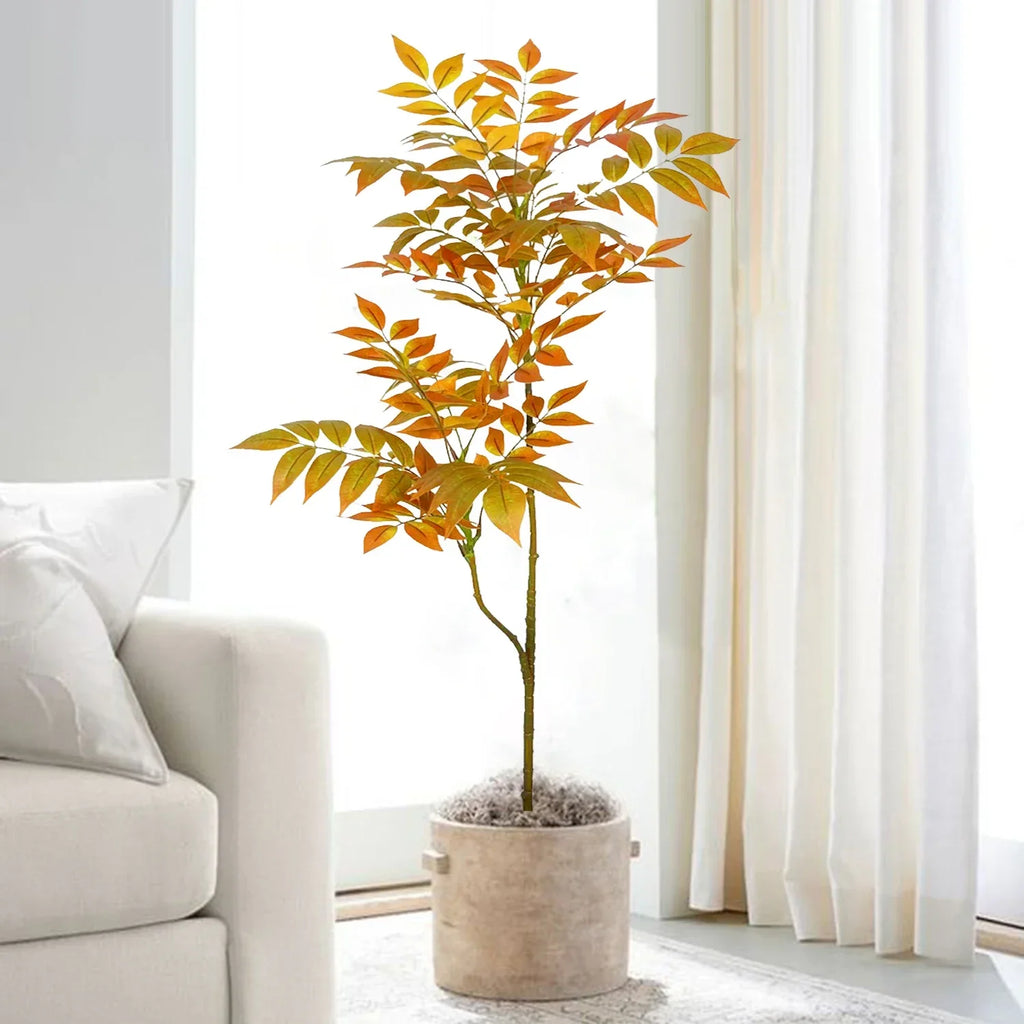 Artificial plastic palm banyan for interior and festive decoration - view 3