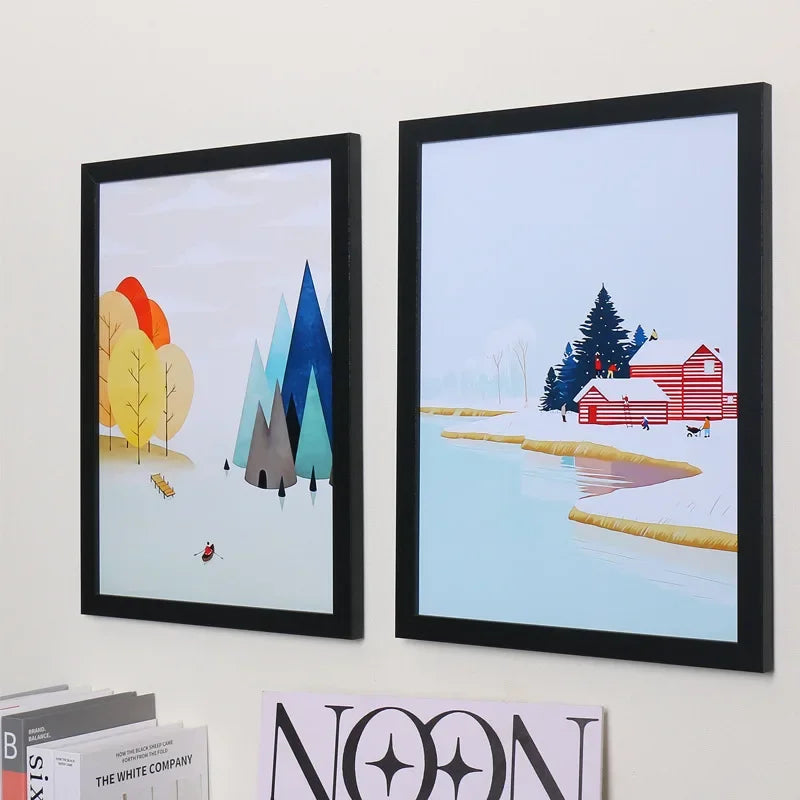 Home decor Handmade Wooden Frames, A3 A4 16 Inch Sizes, Hangable and for Table Display, Great for Creative Photo Arrangements - view 4