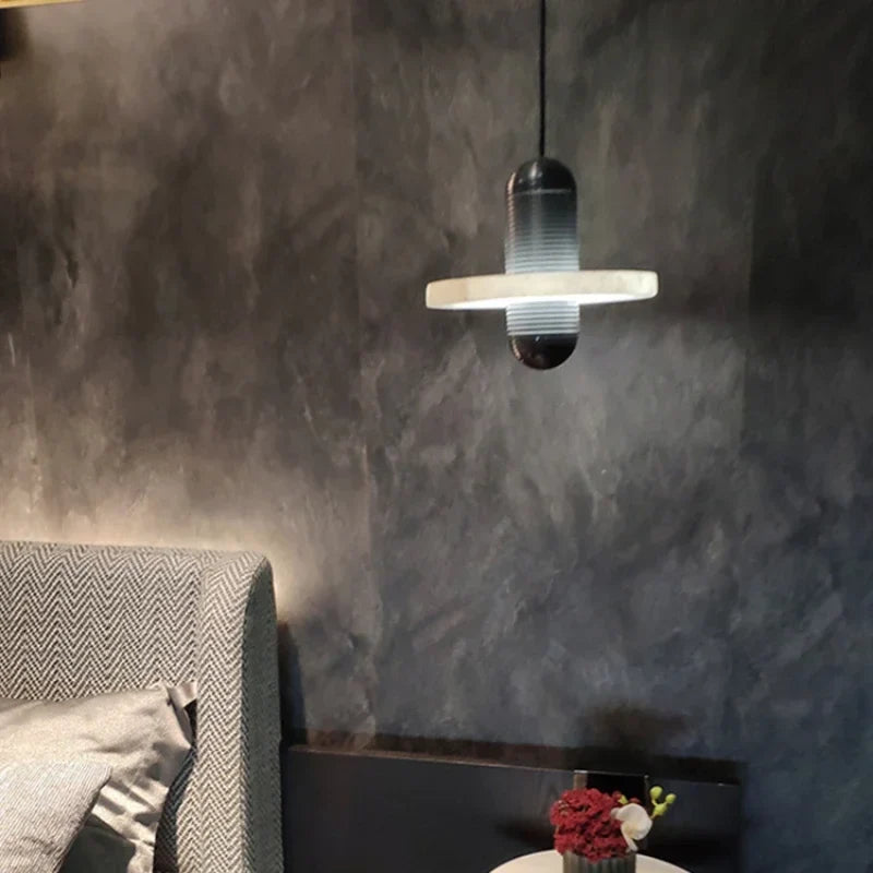 LED design marble pendant light for elegant interior - view 4