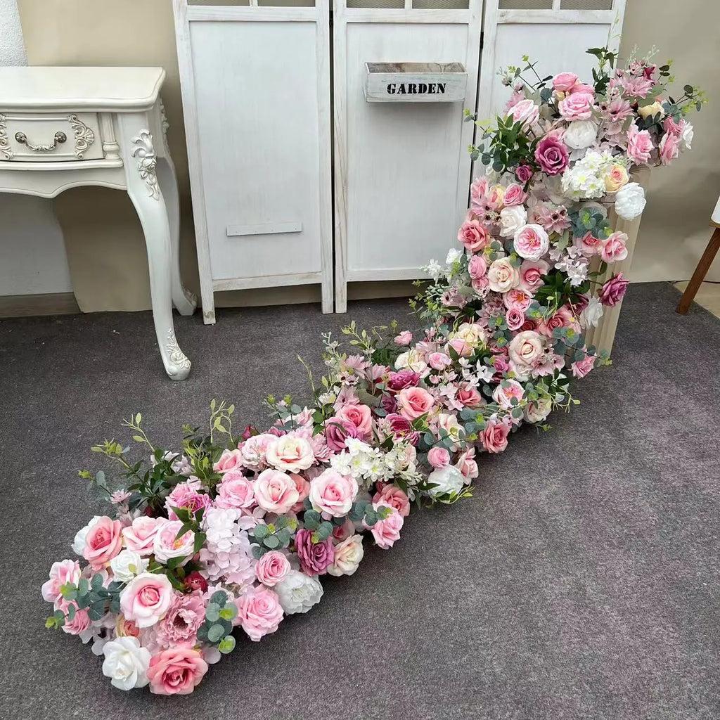 Artificial Hortensia Flower in Plastic for Weddings and Parties - view 3
