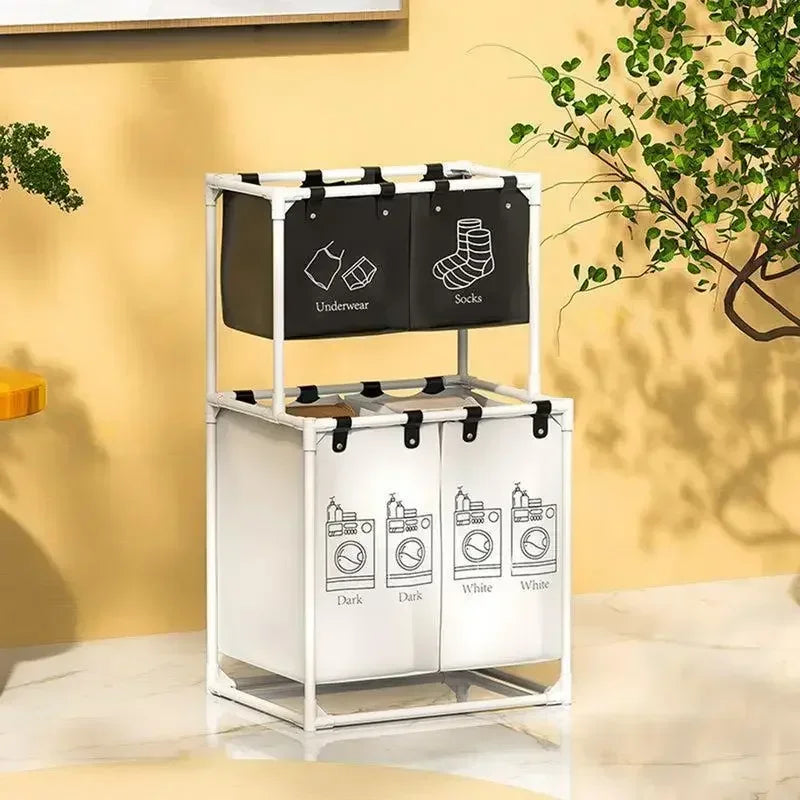 Laundry Baskets Folding laundry basket, dirty clothes storage bag, large capacity clothes basket for bathroom use - view 4