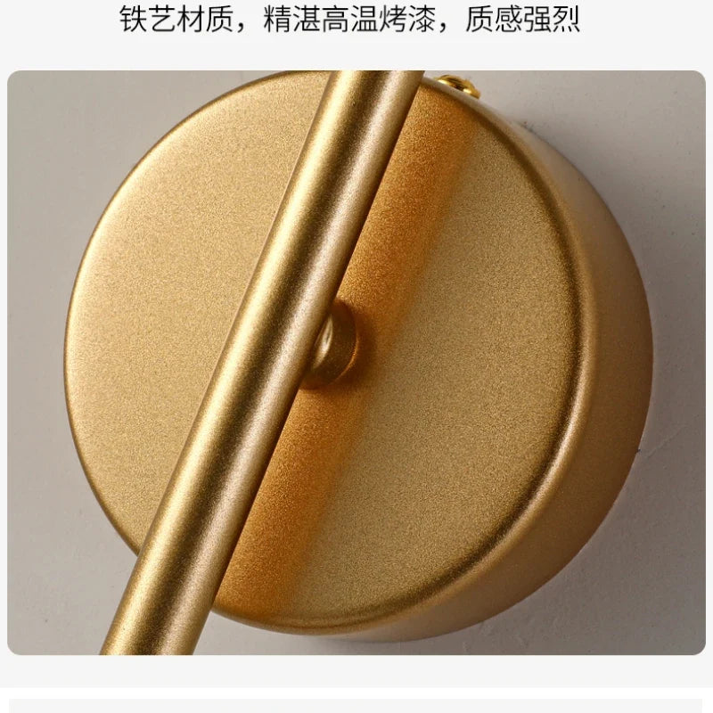 Wall sconce glass ball with LED decorative design - view 4