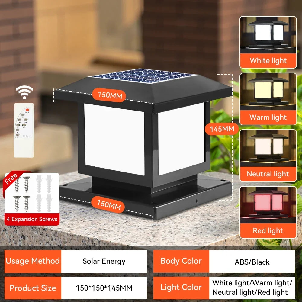 Vintage LED solar lamps for garden and courtyard - 15 cm Type A / 1 piece