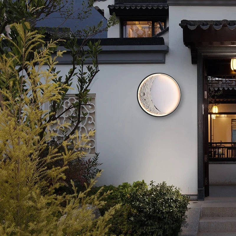 Modern outdoor wall sconce with waterproof led for garden and villa - view 3