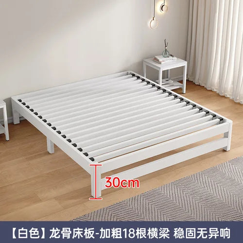 Single tatami bed frame, modern and simple home master bedroom, 1.8-meter double iron bed - A / 1800mm 2000mm
