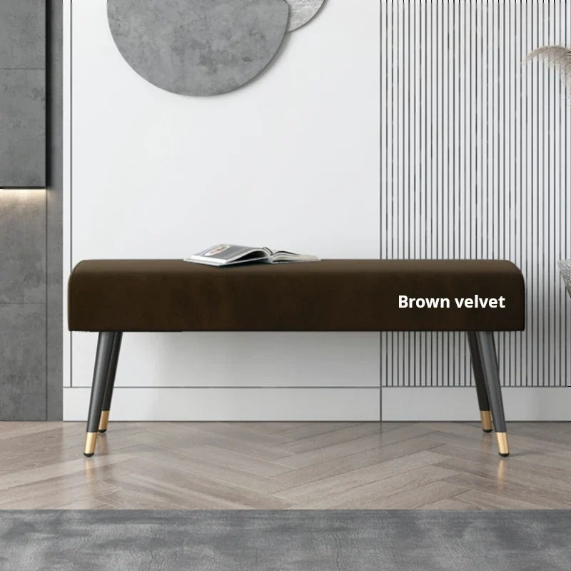 Soft shoe bench for entrance hall and living room - view 6