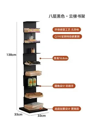 Multifunction shelf for coffee and decorative books - Style14