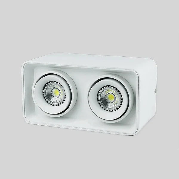Built-in led spot with adjustable angle replaceable bulb - White / Natural White 4000K / 10 W