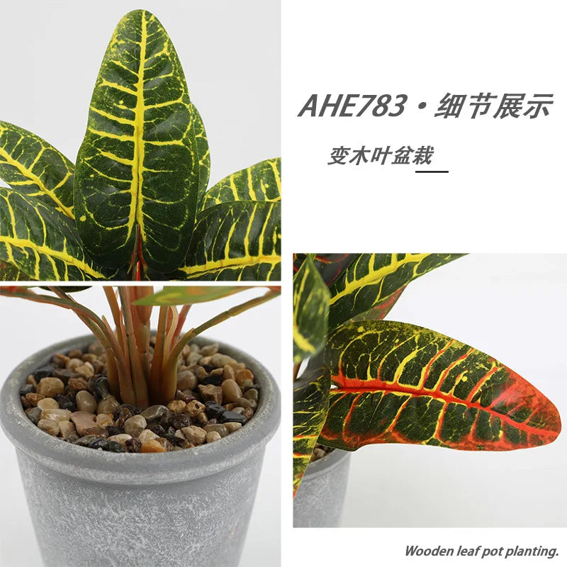 Artificial Potted Bonsai-Style Plant, 36 cm - view 4