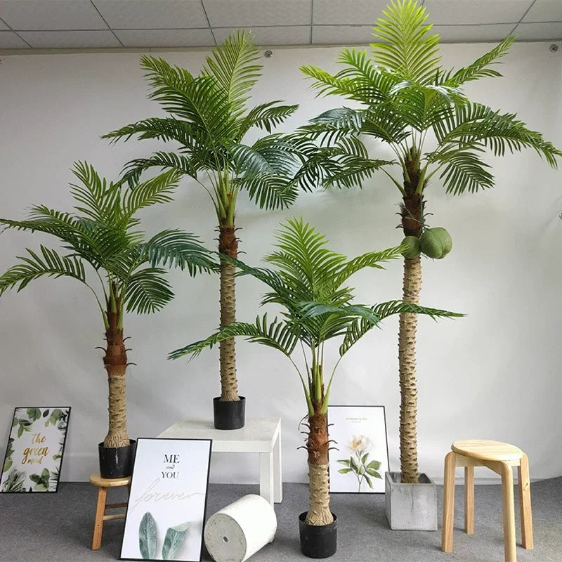 Artificial Coconut Tree, 120 to 220 cm, 6 to 12 Leaves
