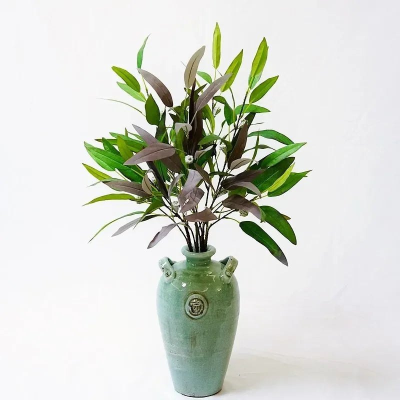 Artificial green plants floral decoration wedding eucalyptus and fruit - view 2