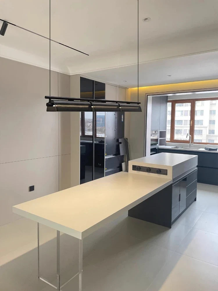 Minimalist industrial pendant light for modern and elegant decoration - view 2