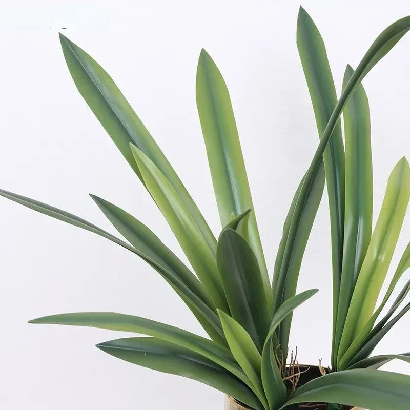 Artificial clivia sheets of soft rubber for interior decoration - view 4