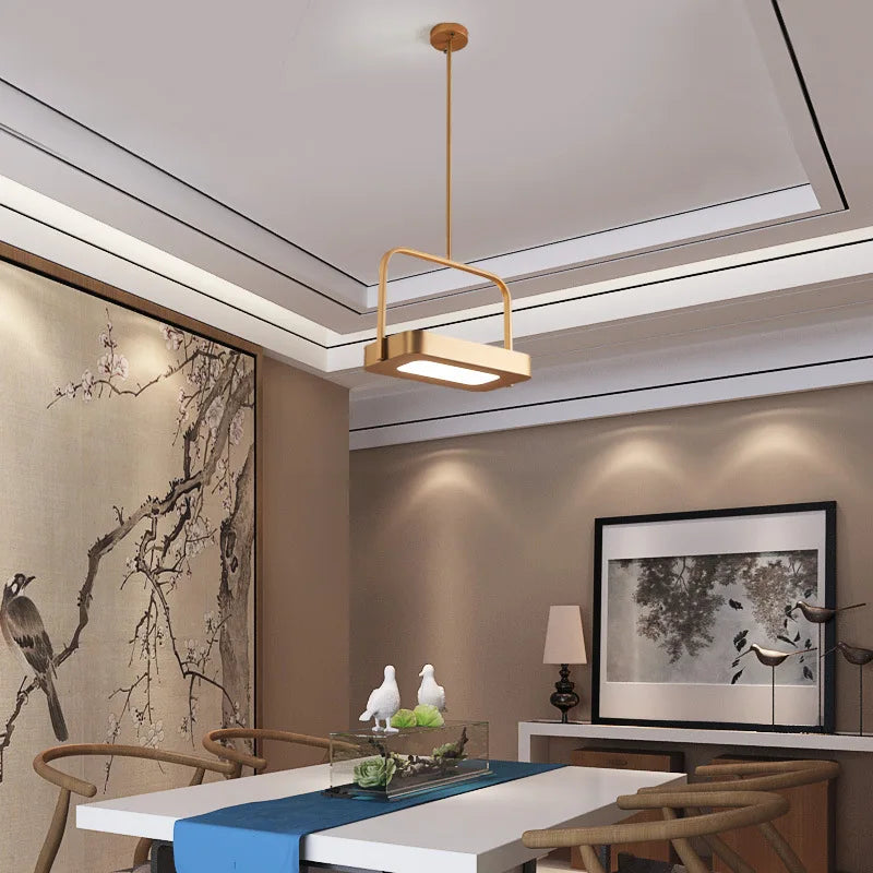 Modern metal pendant light for creative interior decoration - view 3