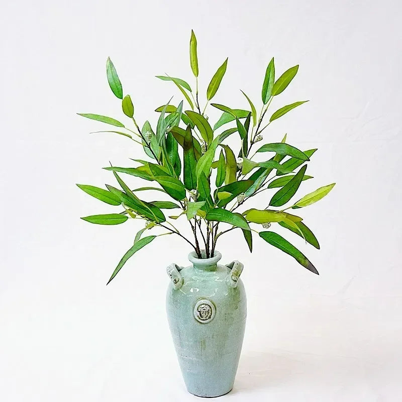 Artificial green plants floral decoration wedding eucalyptus and fruit
