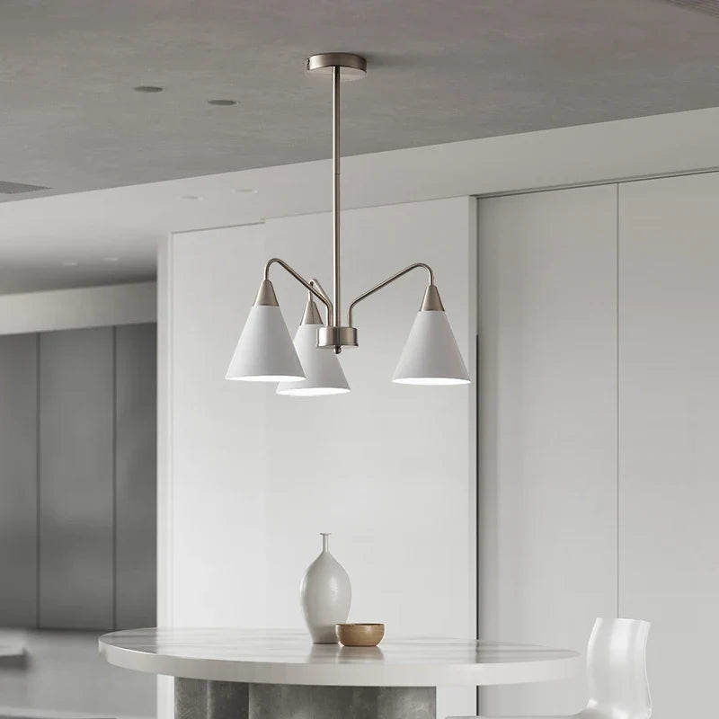 Medieval retro chandelier in iron for minimalist interior decoration - view 4