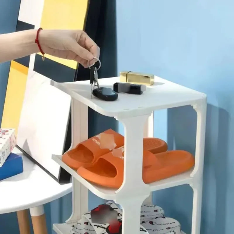 Simple shoe shelf saves practical and modern space - view 3