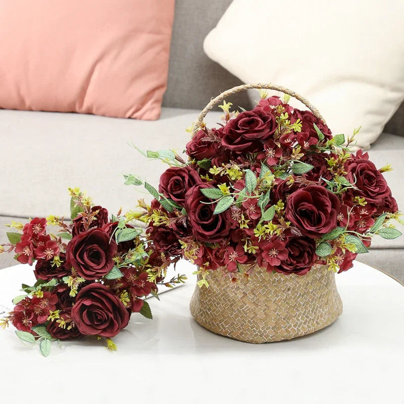 Bouquet of artificial flowers for elegant interior decoration - view 4