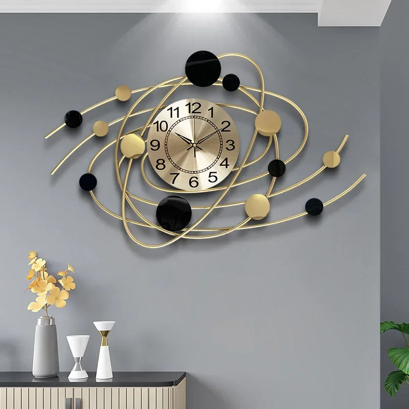 Modern elegant wall clock for interior decoration - view 2