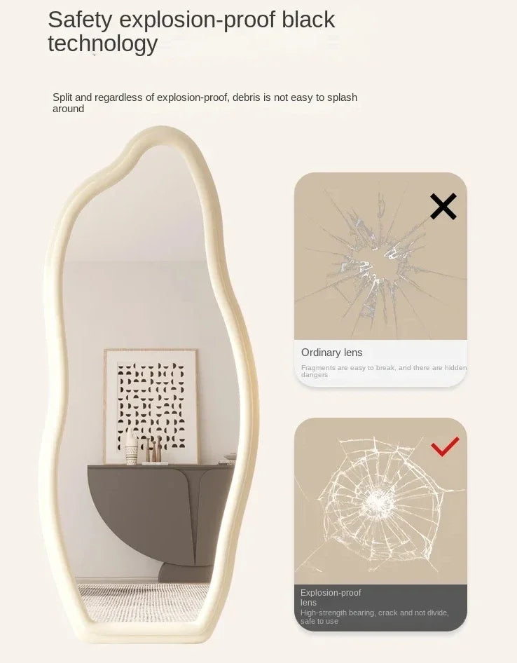 Lightweight floor mirror modern design for interior - view 3