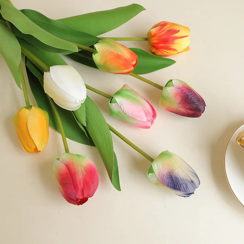 Silk tulip passover decoration for wedding and spring