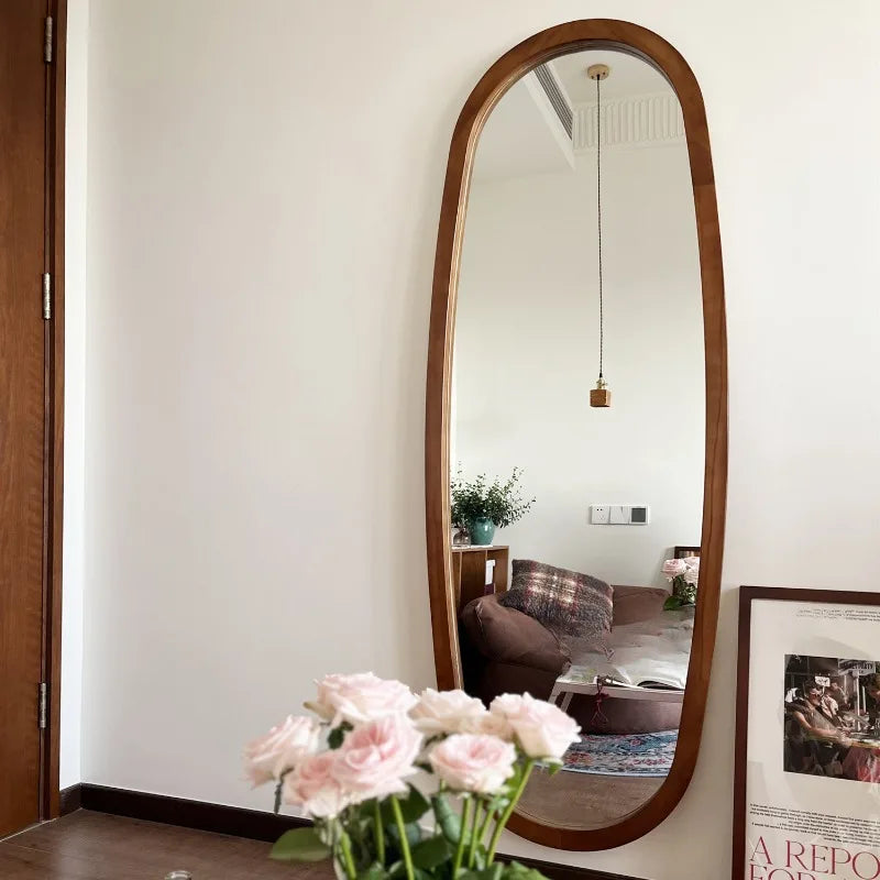 Vintage decorative long mirrors for an elegant Nordic interior