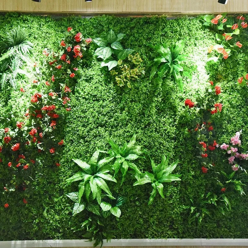 Floral wall decoration for a natural interior - view 4