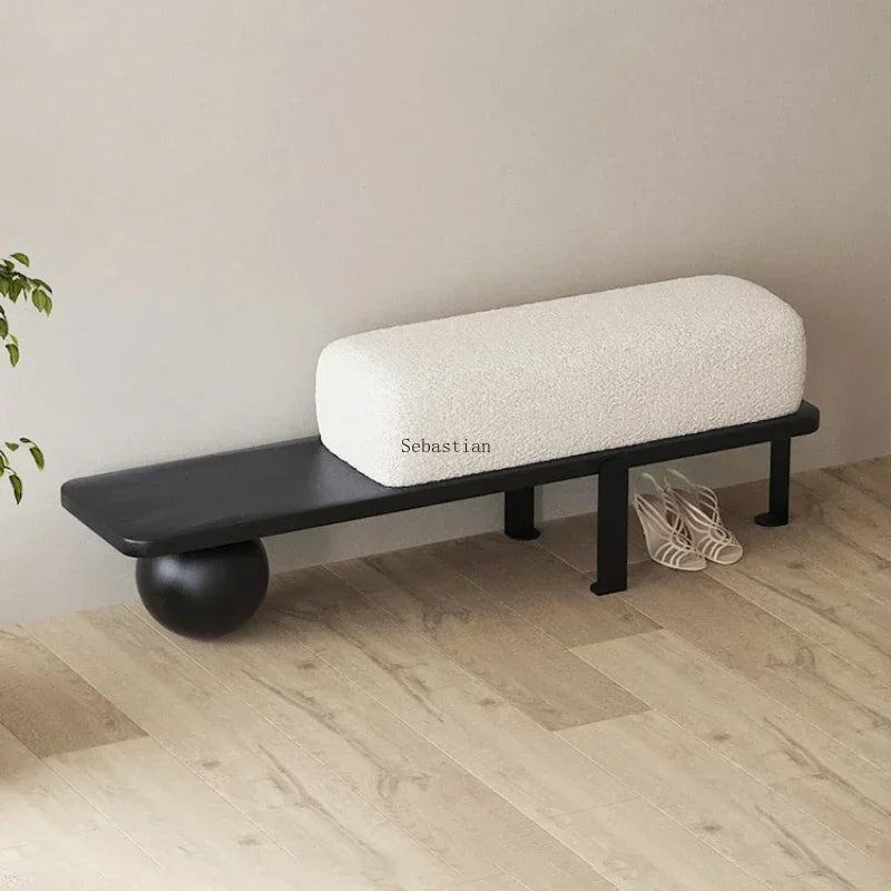 Creative stool to change shoes at home - view 3
