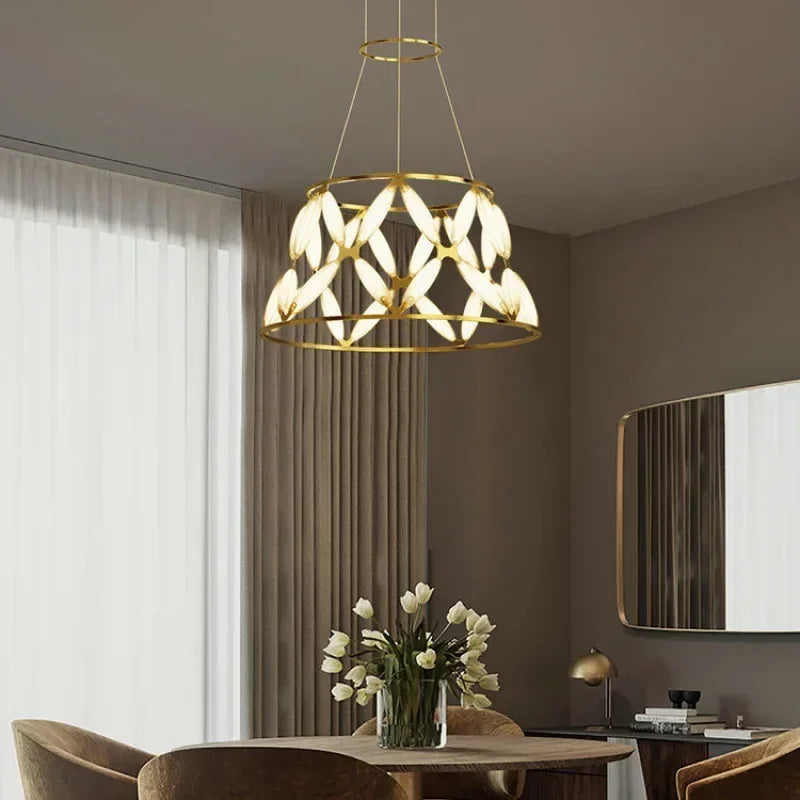 Modern Nordic chandelier creative led lamp for interior decoration - view 2