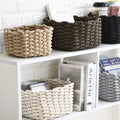 Cotton rope basket for various storage and Nordic decoration