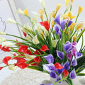 Artificial calla lys bouquet for interior and exterior decoration - MULTI