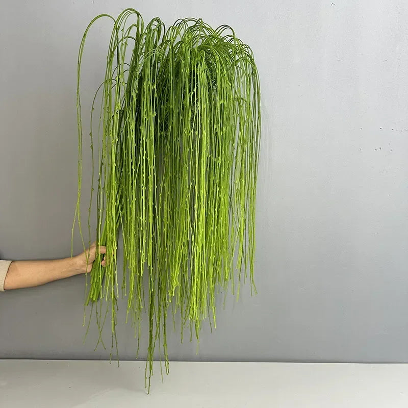 Artificial plants willow plastic weeping for interior decoration - view 3