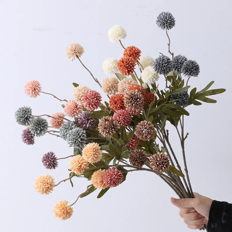 Artificial flowers dandelion decoration wedding gift bouquet saint-valentin - view 4