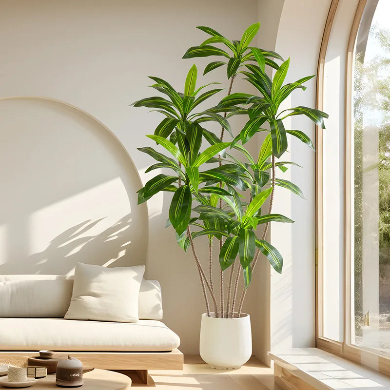 Artificial tree pot interior decoration green wood Brazilian - view 3
