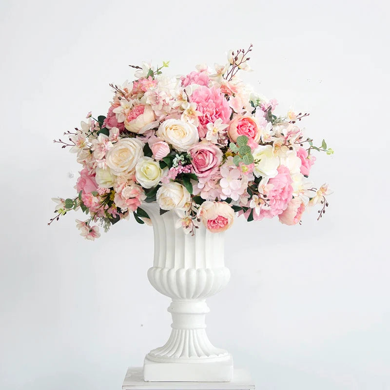 Artificial silk flower balls for wedding decoration and photo - 13 / 70 CM