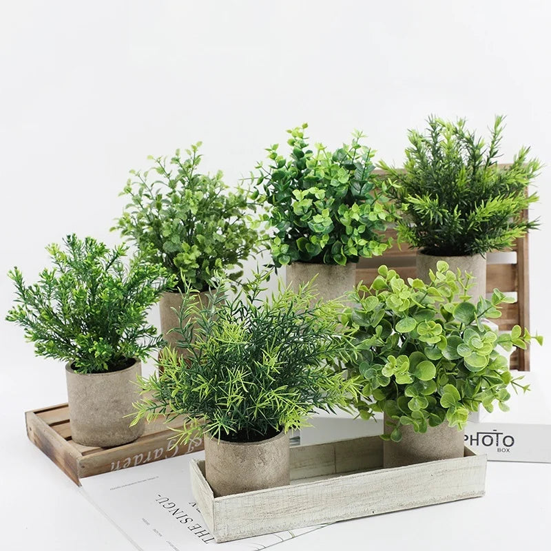 Artificial plants for office and table decoration - view 9