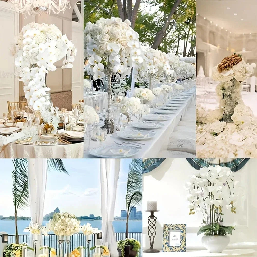 Artificial flower branches orchids for decoration and events - view 3