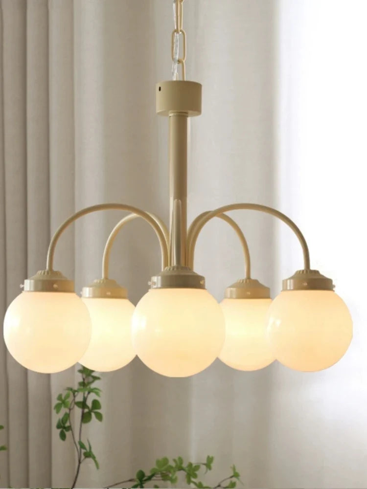 Retro glass chandelier for Nordic interior decoration - view 2