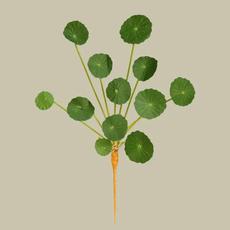 Artificial plant decoration green leaves lotus for indoor and outdoor - Lotus Leaf