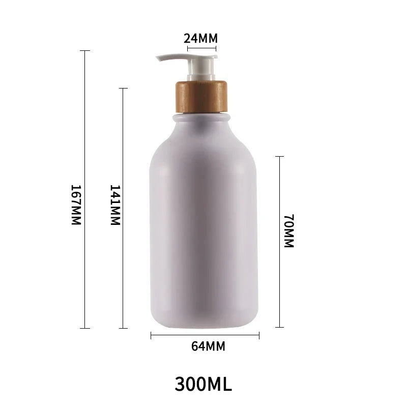 Refillable pump bottle for shampoo and shower gel - S3 300ML