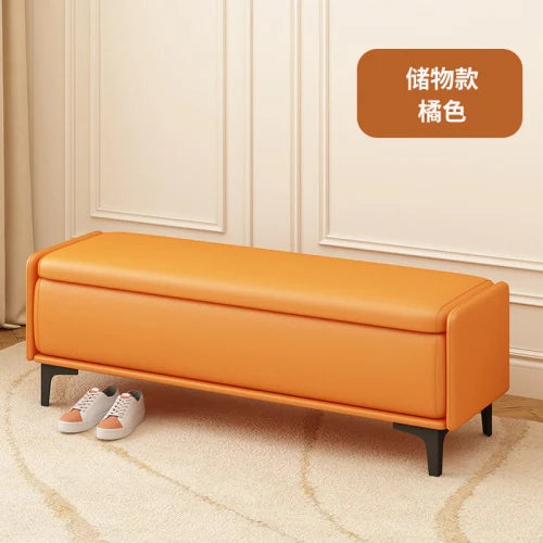 Luxury Nordic shoe bench for storage - 60x40x40cm 5