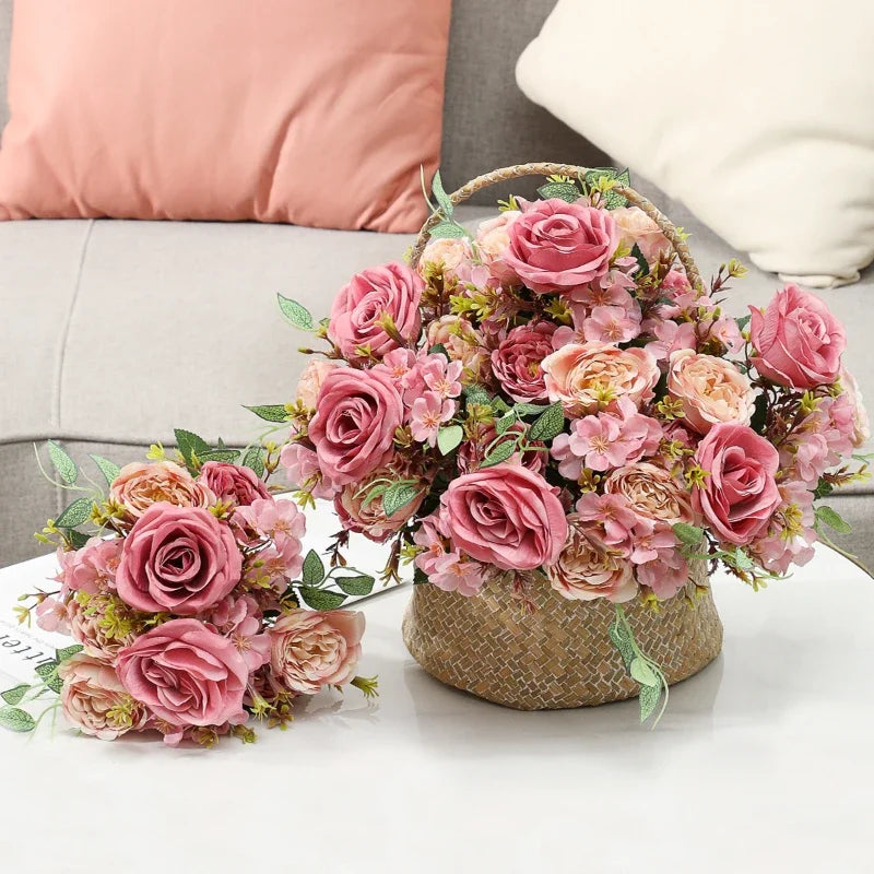 Bouquet of artificial flowers for elegant interior decoration - view 3