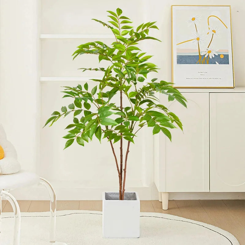 Artificial plants for interior and exterior decoration